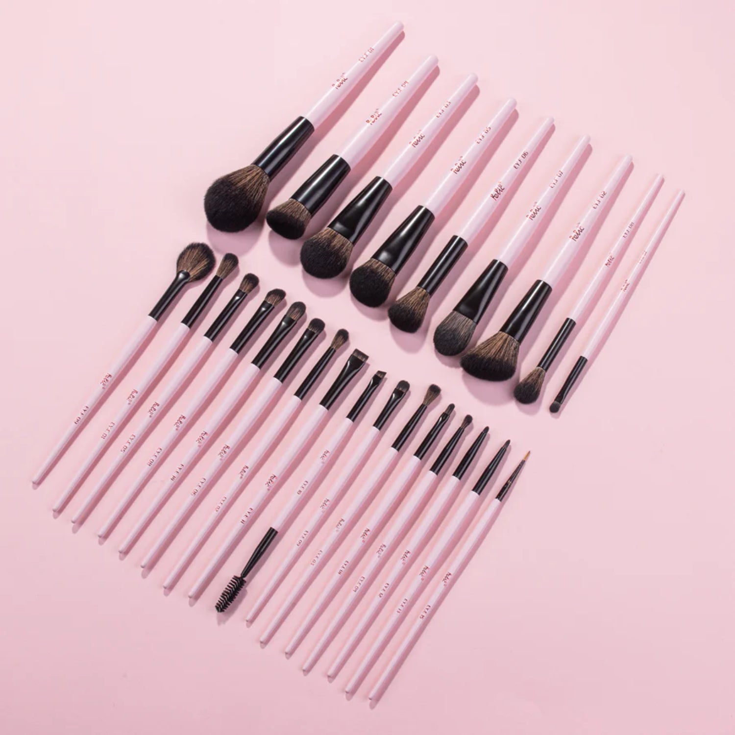 Felic21 essentially you - on the go 25 pcs brush set