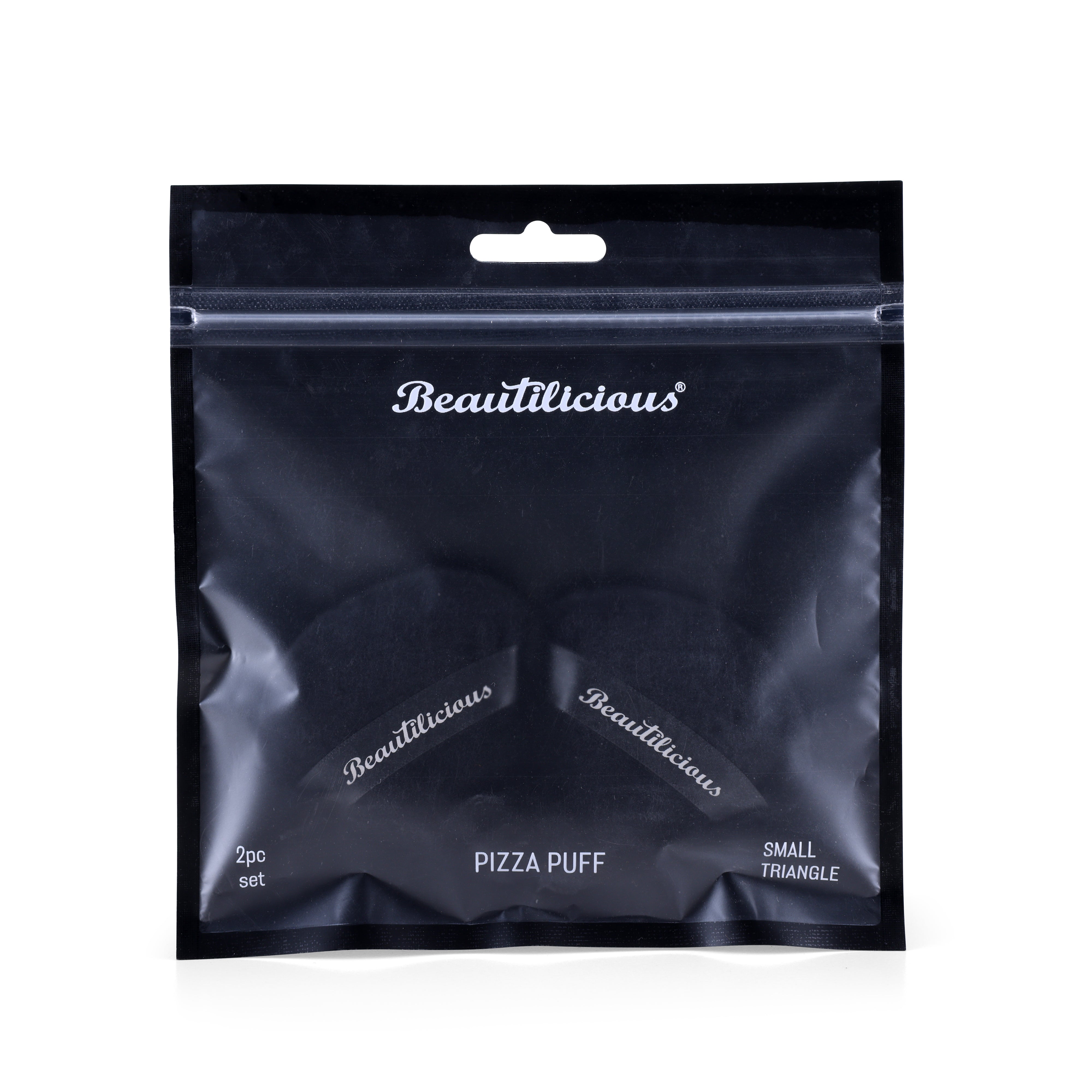 BEAUTILICIOUS PIZZA PUFF - TRIANGLE (BLACK)