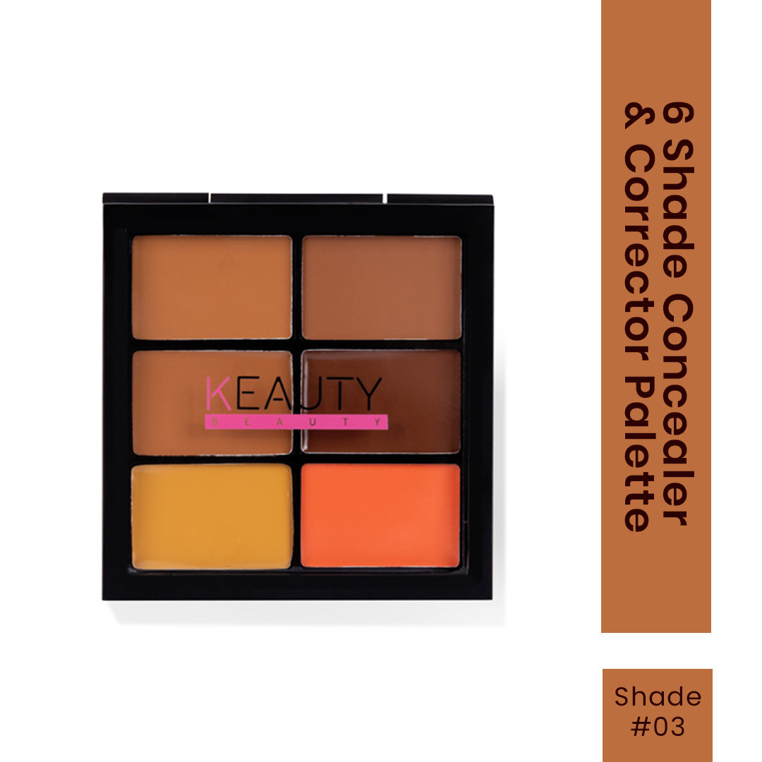 KEAUTY BEAUTY HD CONCEALER AND CORRECTOR PALETTE 03
