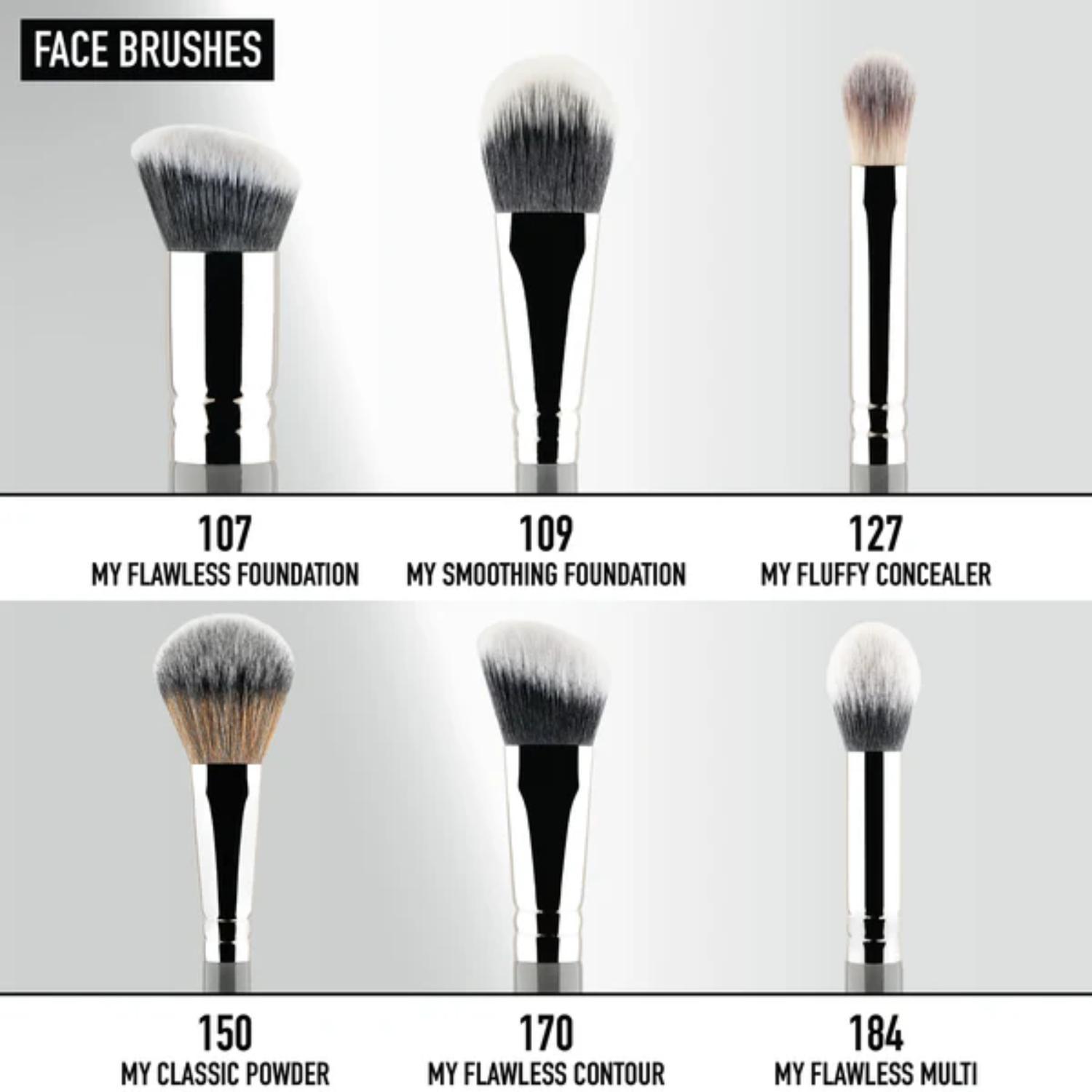 MYKITCO MY BIG ESSENTIAL 15 PCS BRUSH SET