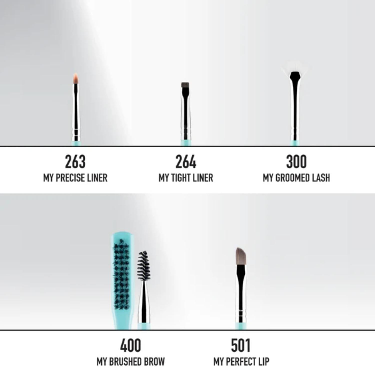 MYKITCO MY SIGNATURE EYE & DETAIL 10PCS BRUSH SET