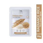 THE NATURAL WASH RADIANCE RICE FACE SHEET MASK 20G