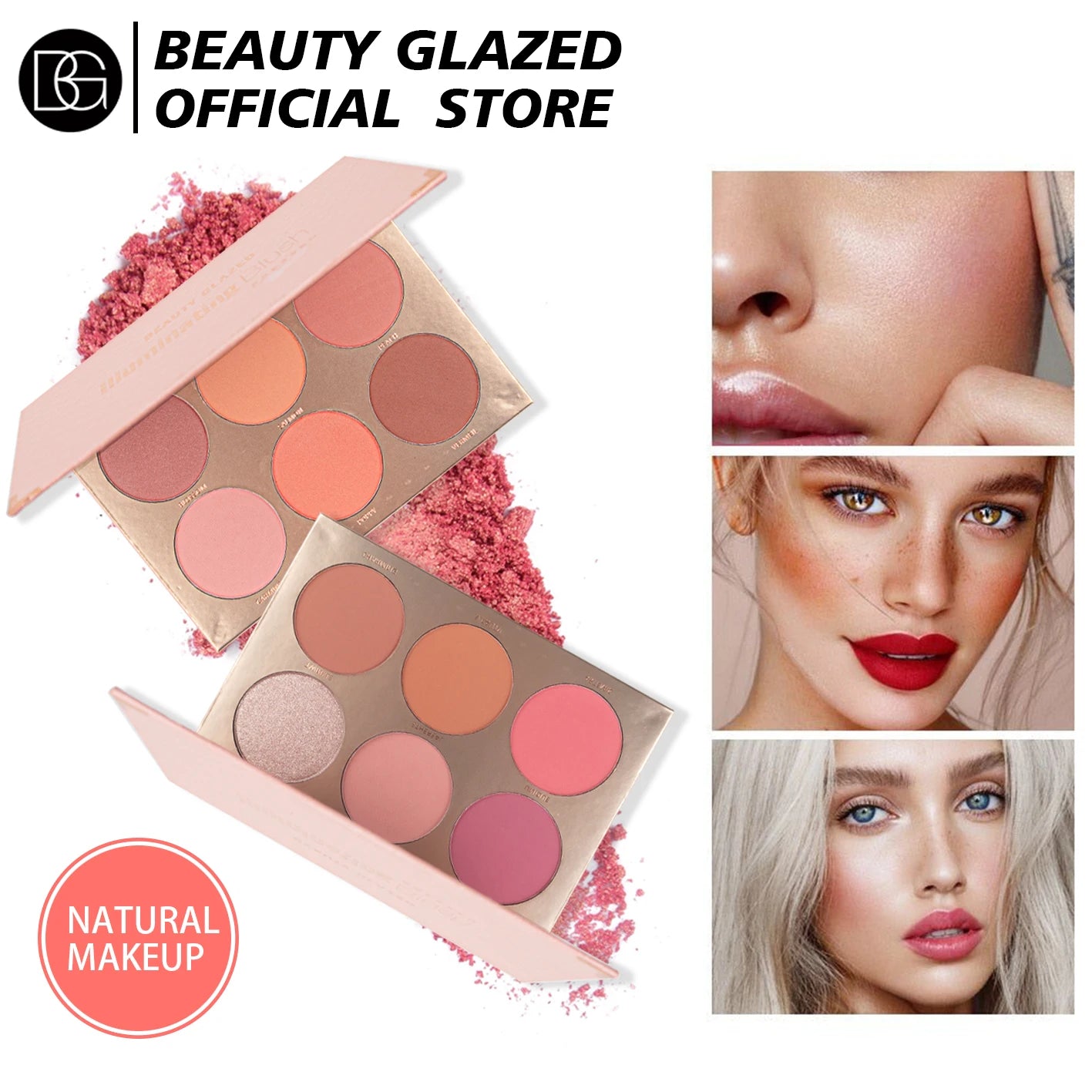 BEAUTY GLAZED ILLUMINATING BLUSH A