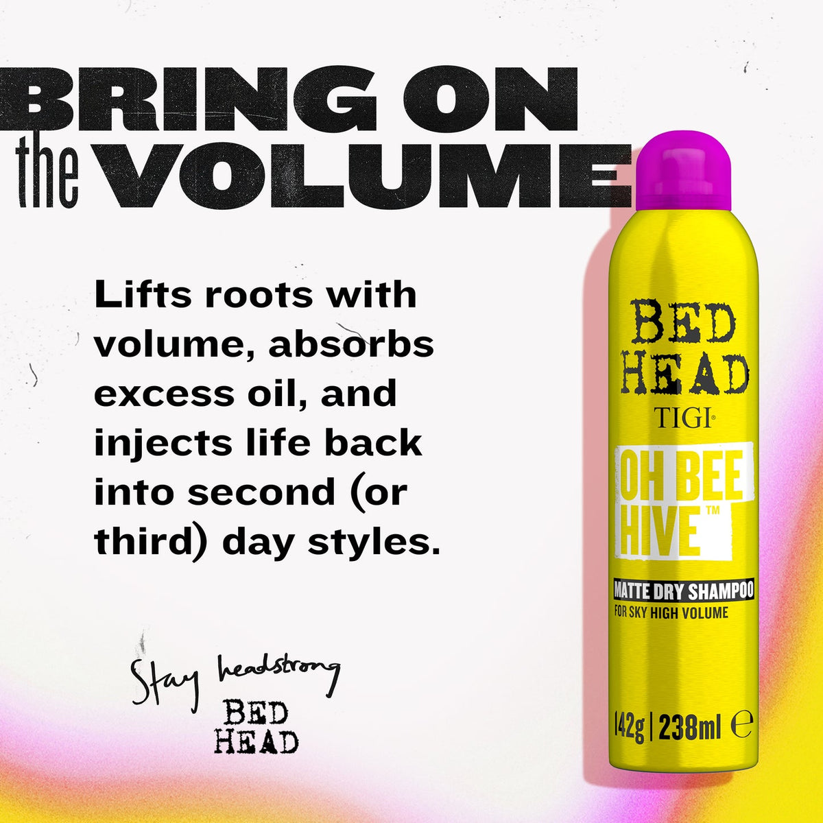 BED HEAD TIGI OH BEE HIVE 238ML