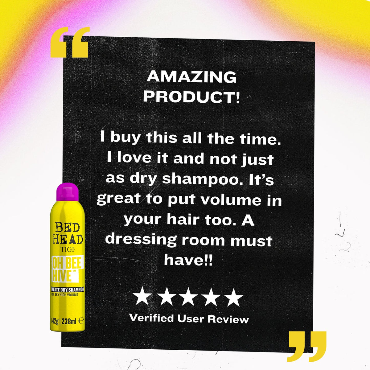 BED HEAD TIGI OH BEE HIVE 238ML
