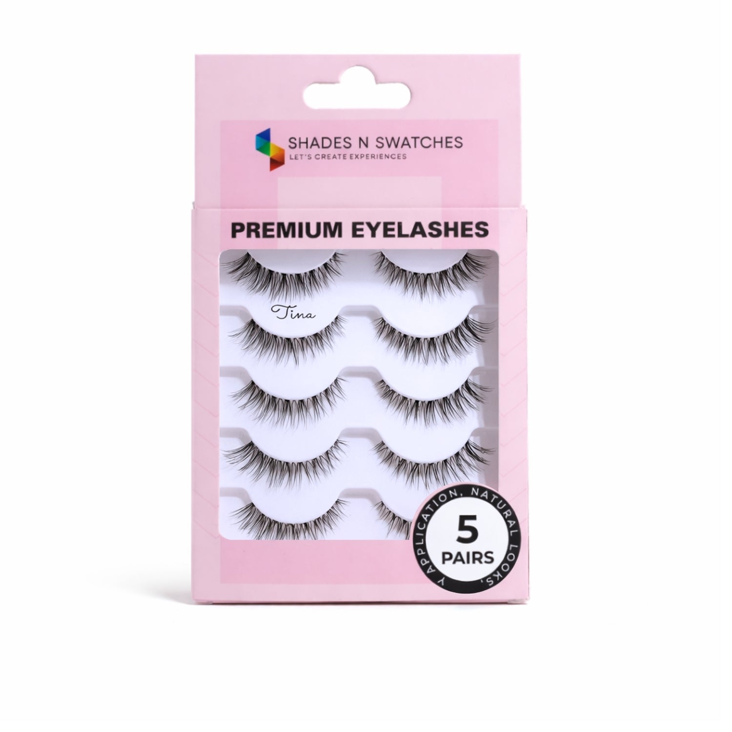 SNS 5 PAIR PREMIUM LASHES   TINA