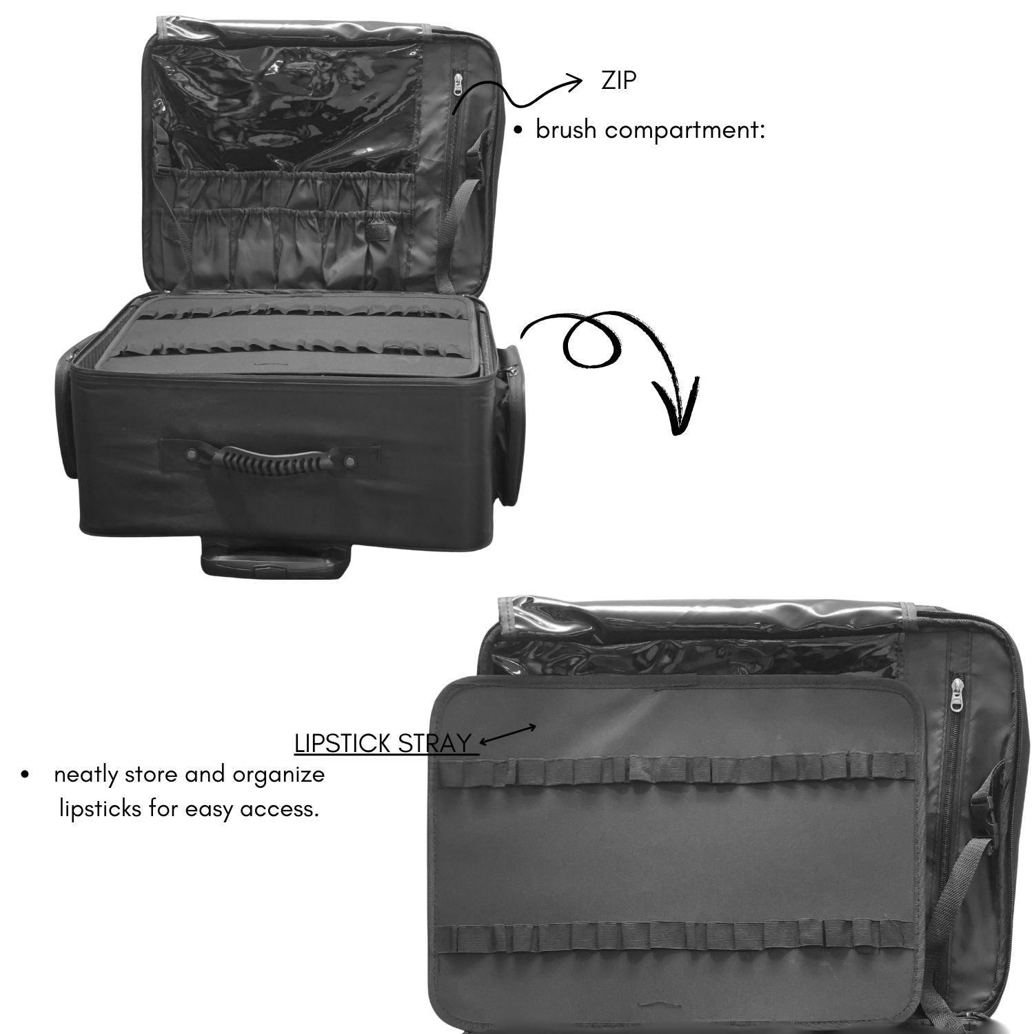 SS VANITY Y26 XXXL VANITY WITH LIPSTICK HOLDER