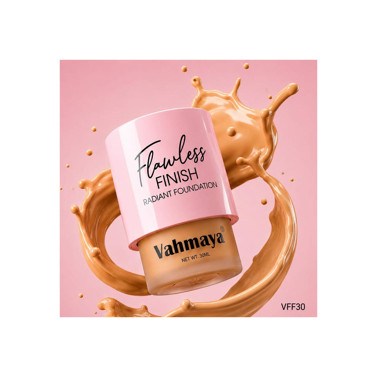 VAHMAYA FLAWLESS FINISH RADIANT FOUNDATION (30ML) – VFF30