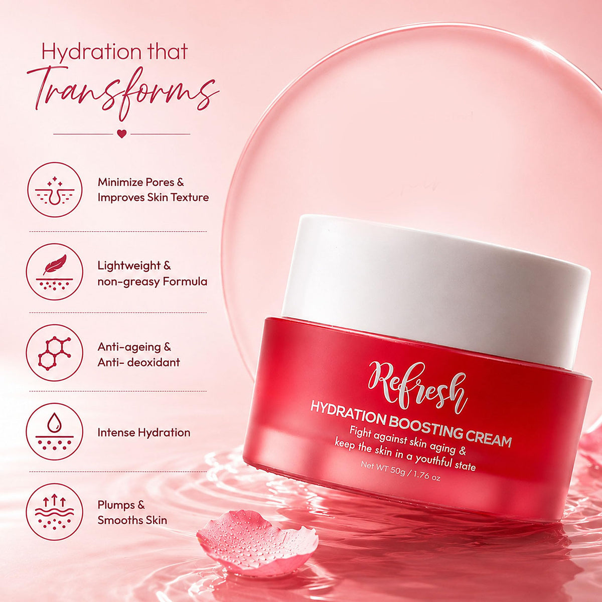 SHOPAAREL REFRESH HYDRABOOSTING CREAM 30G