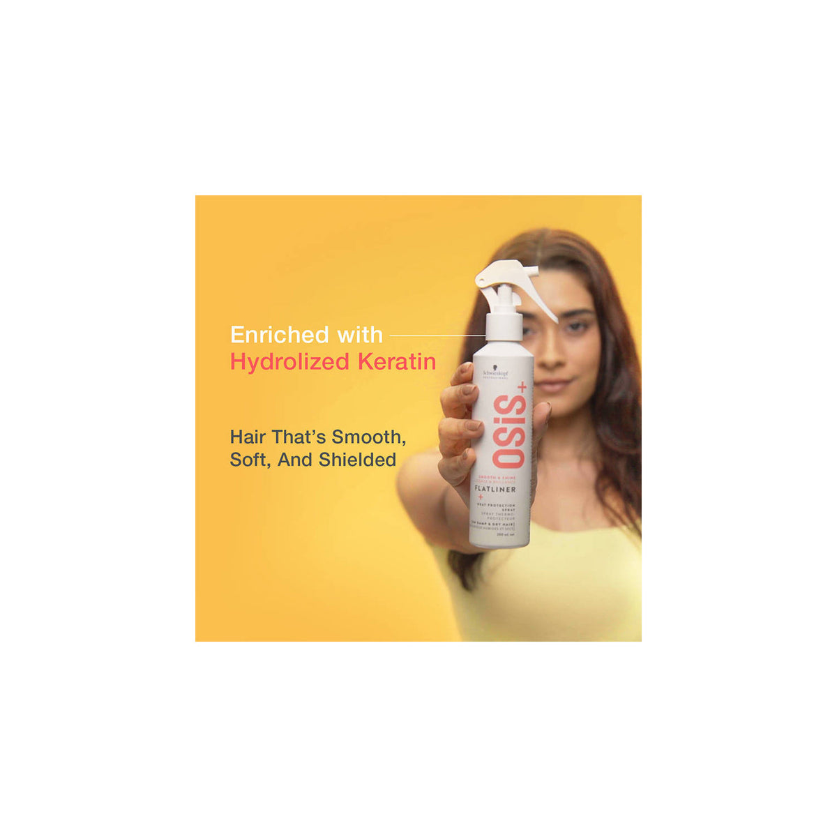 SCHWARZKOPF PROFESSIONAL OSIS+ FLATLINER HEAT PROTECTION SPRAY 200ML