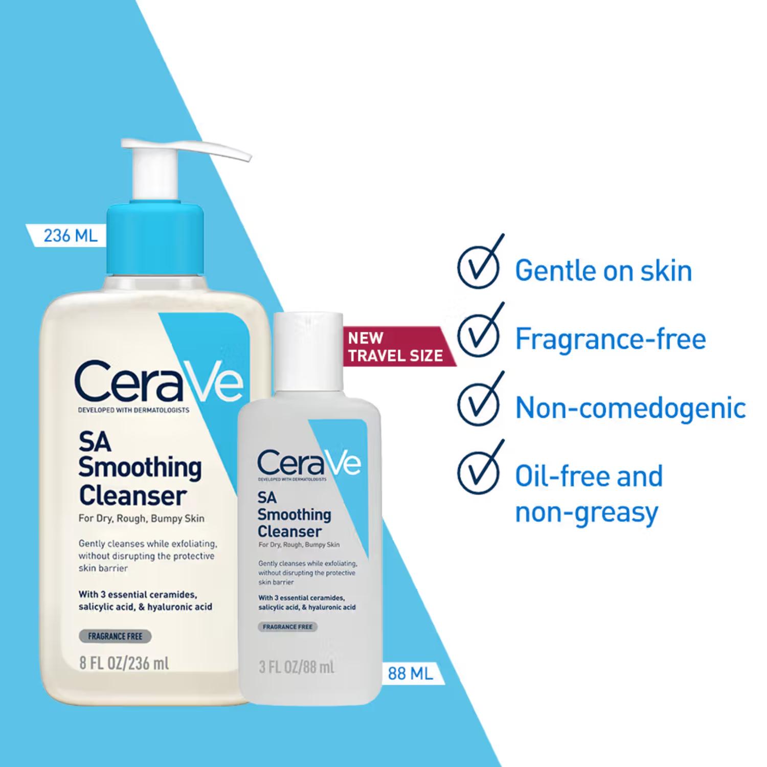 CERAVE SA SMOOTHING CLEANSER 88ML