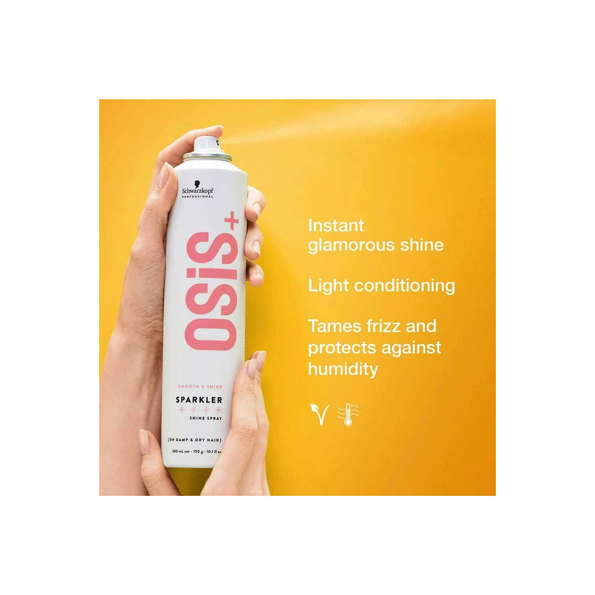 OSIS Sparkler Hair Styling Shine Spray (300ml)