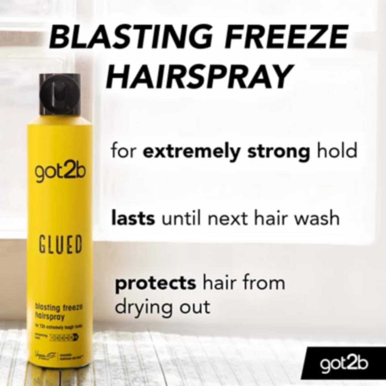 GOT2B GLUED BLASTING FREEZE HAIR SPRAY 300ML