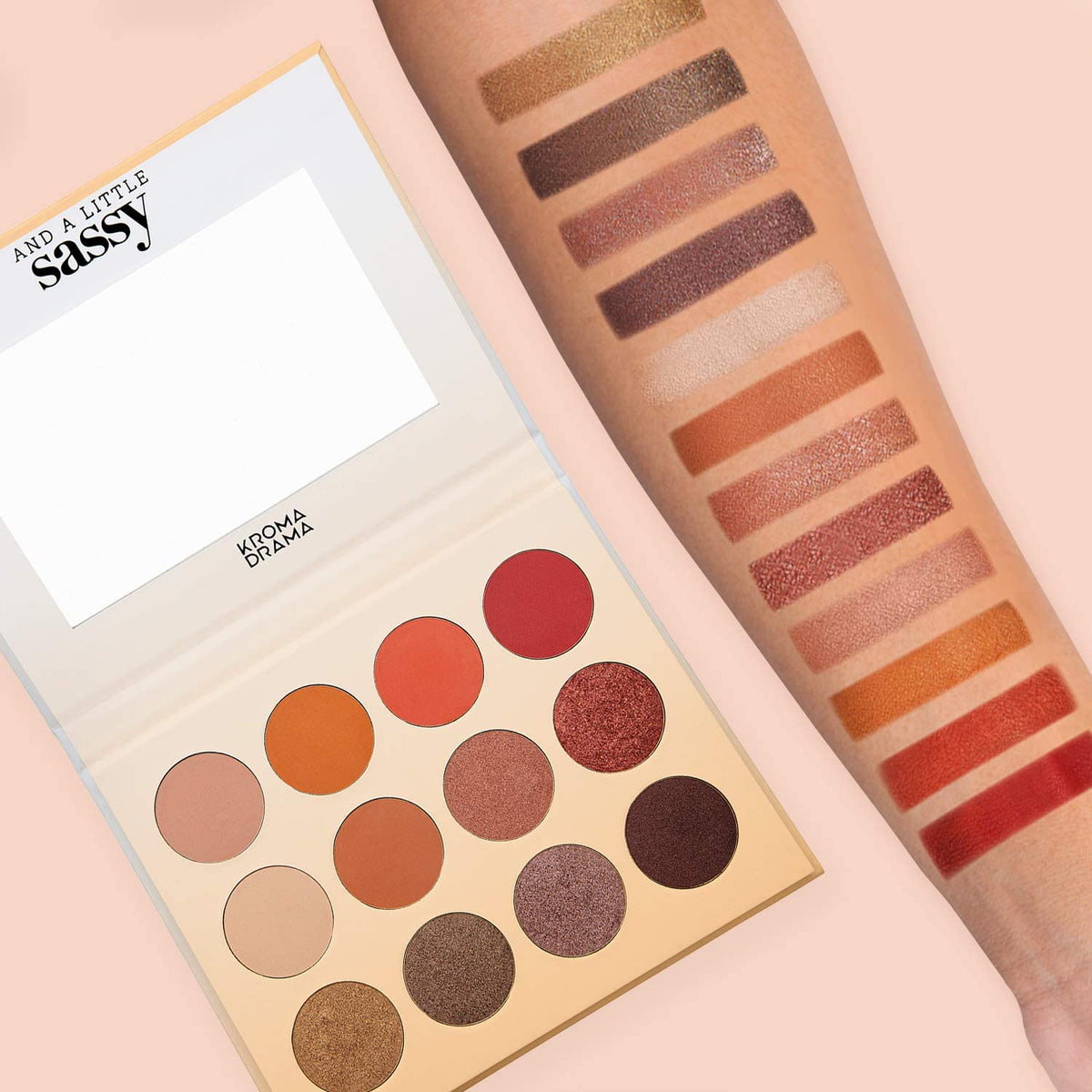 KROMA DRAMA STAY  STAY CLASSSY 12 COLOUR EYESHADOW