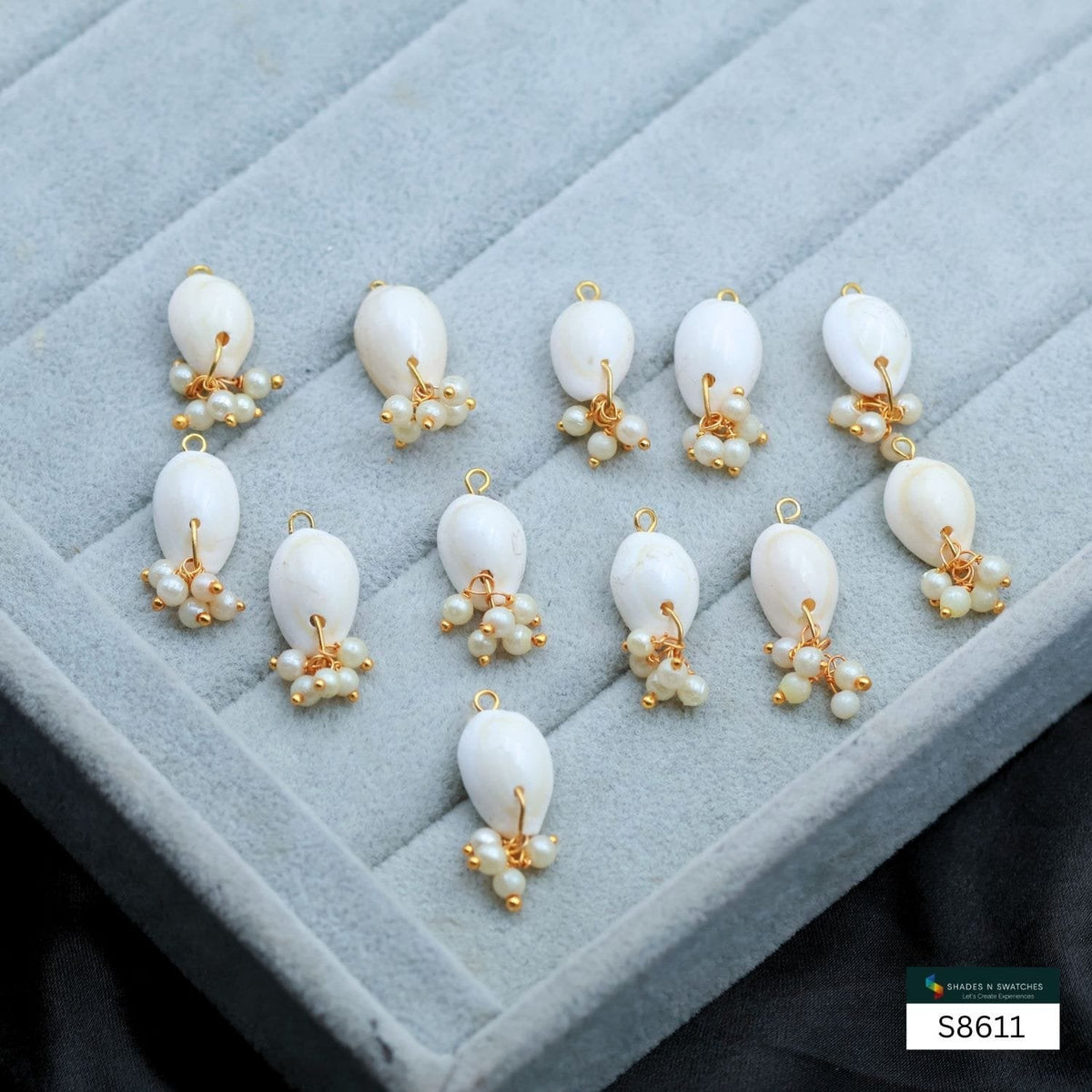 Shell Swatches SHELL HANGING ACCESSORIES 12 PCS SET – ShadesNSwatches
